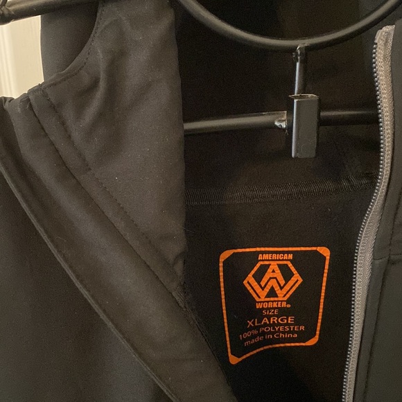 Work vest. Neoprene two tone black grey with hood! - Picture 3 of 5